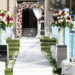 Allestimenti floreali uscita di casa sposa